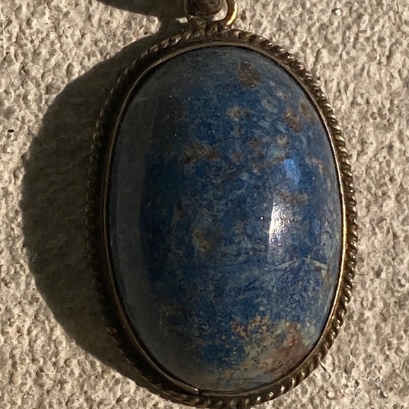 Vintage Lapis pendant - Picture 11 of 15